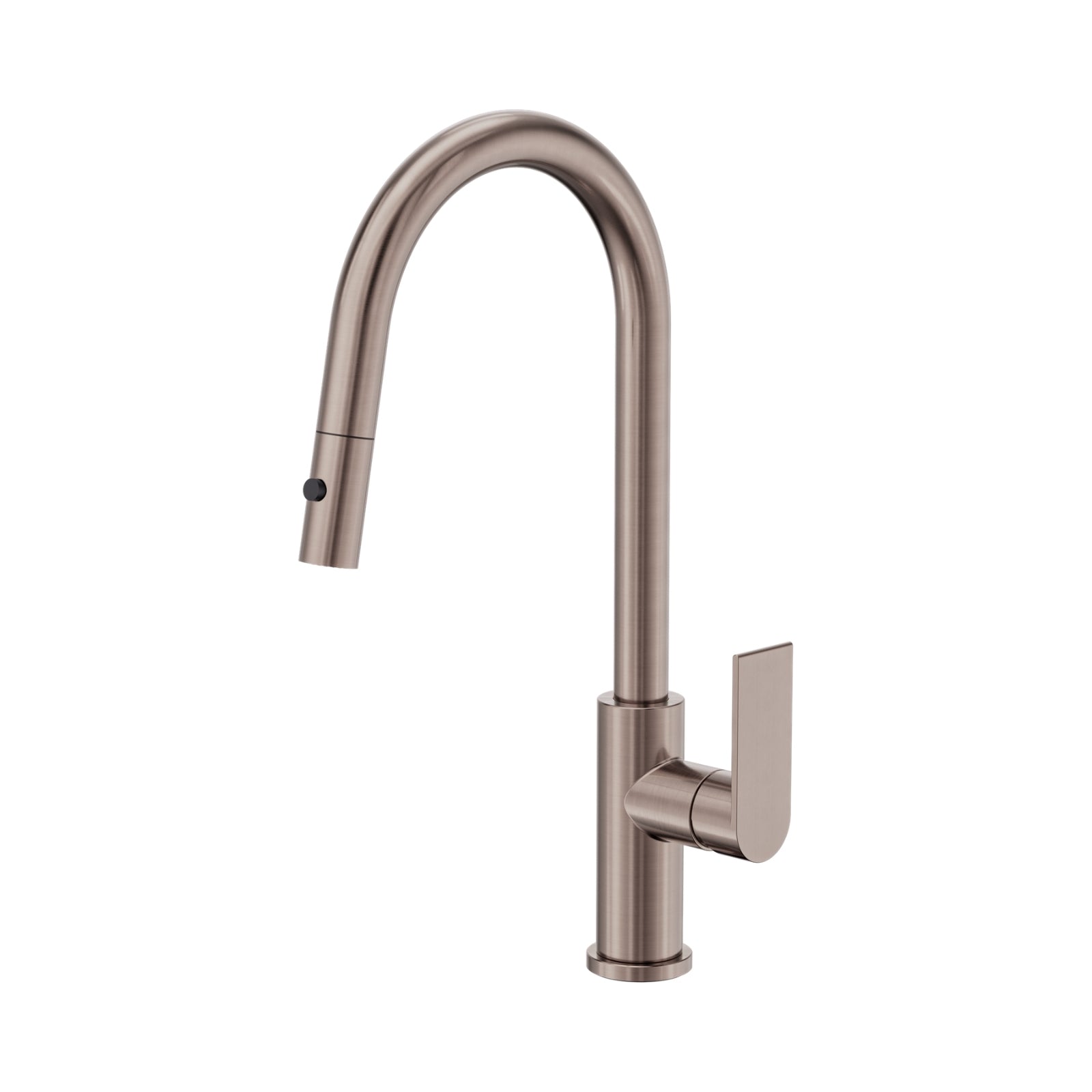 Nero Bianca Pull Out Sink Mixer With Vegie Spray Function Brushed Bronze - The Blue Space