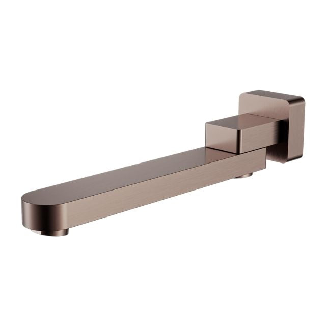 Nero Bianca Swivel Bath Spout Only Brushed Bronze