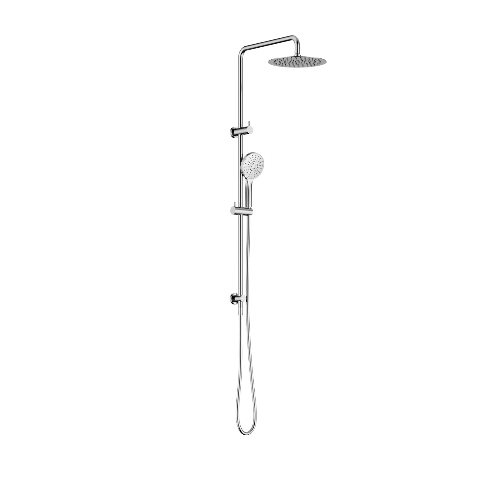 Nero Dolce II Twin Shower Chrome NR232105GCH - The Blue Space