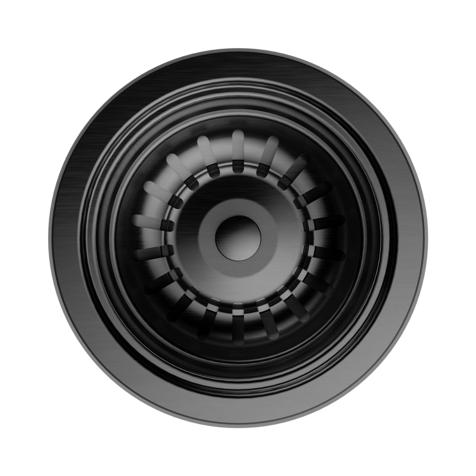 Top Nero Kitchen Sink Basket Waste Gun Metal NRA708GM - The Blue Space