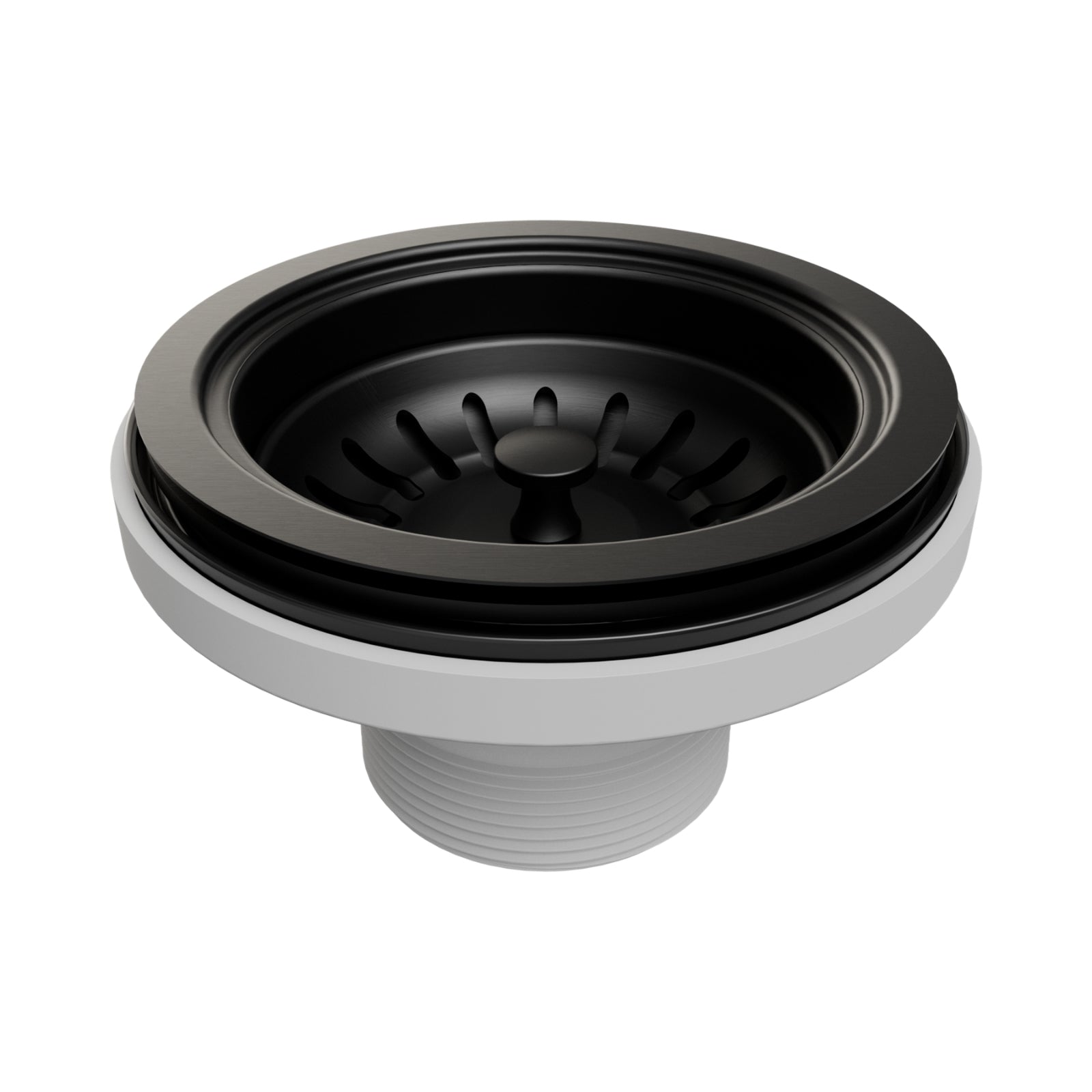 Nero Kitchen Sink Basket Waste PVD Black NRA708PB - The Blue Space