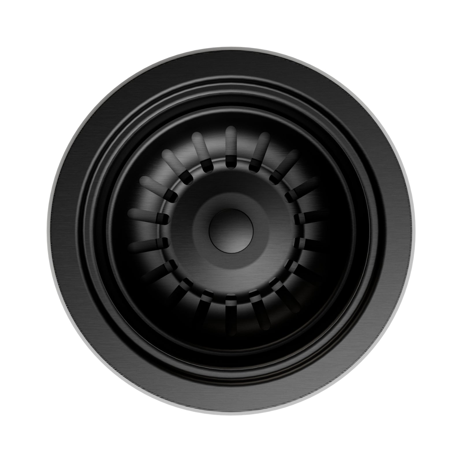 Top Nero Kitchen Sink Basket Waste PVD Black NRA708PB - The Blue Space