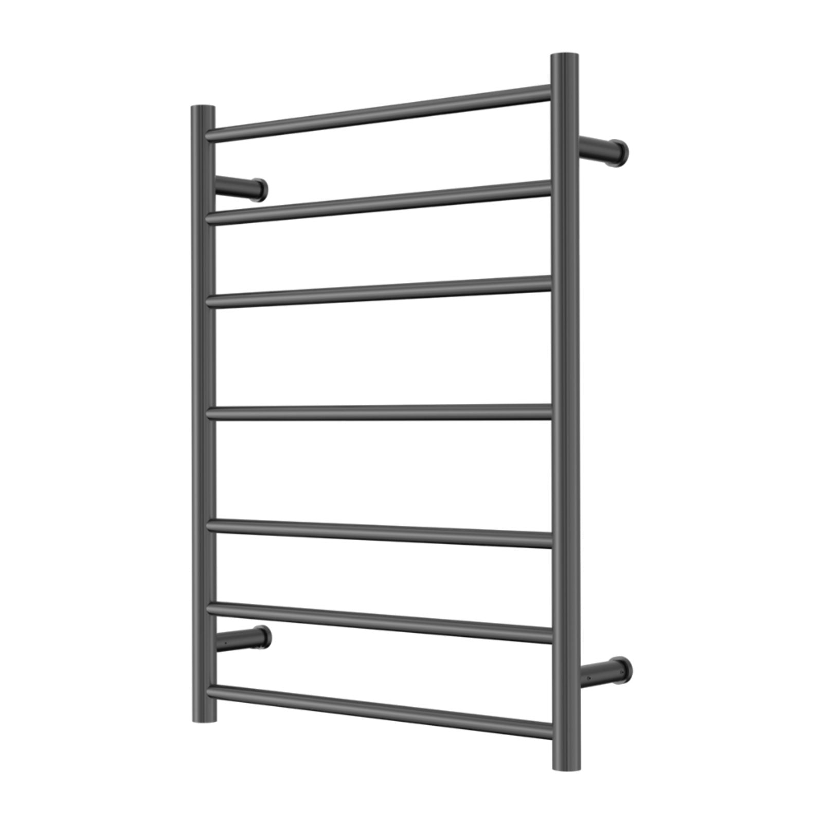 Nero Mecca 240V 7 Bar Heated Towel Ladder Gun Metal NR190003HGM - The Blue Space