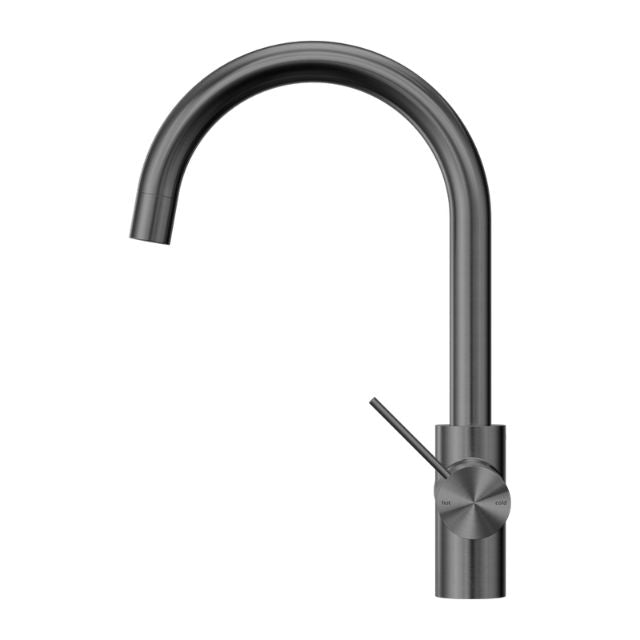 Side Nero Mecca 3 Way Filtered Mixer Tap Gun Metal NR221907EGM - The Blue Space