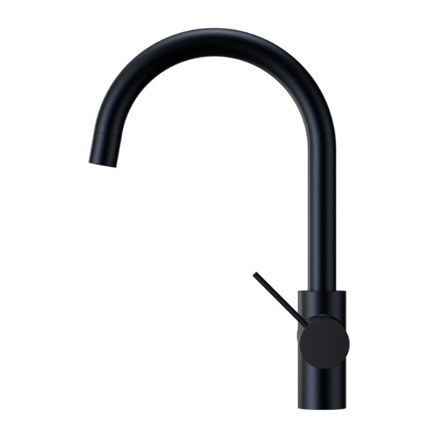 Side Nero Mecca 3 Way Filtered Mixer Tap Matte Black NR221907EMB - The Blue Space