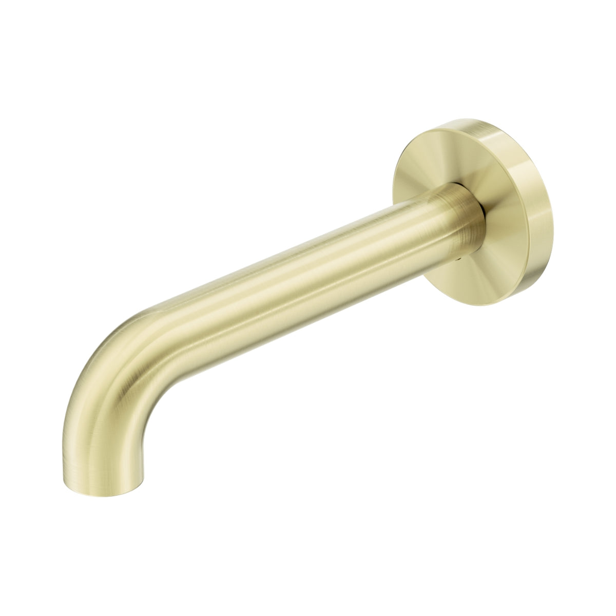 Nero Mecca Basin Bath Spout Only 160mm II - Brushed Gold NR221903D160BG - The Blue Space