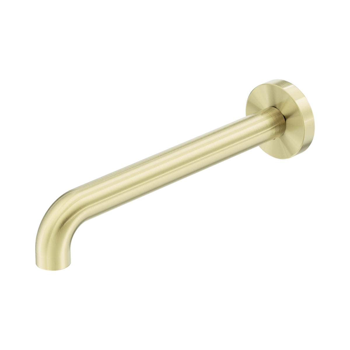 Nero Mecca Basin Bath Spout Only 230mm II - Brushed Gold NR221903D230BG - The Blue Space