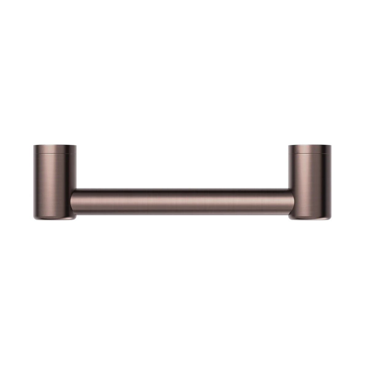 Side View Nero Mecca Care 32mm Grab Rail 300mm Brushed Bronze NRCR3212BZ - The Blue Space