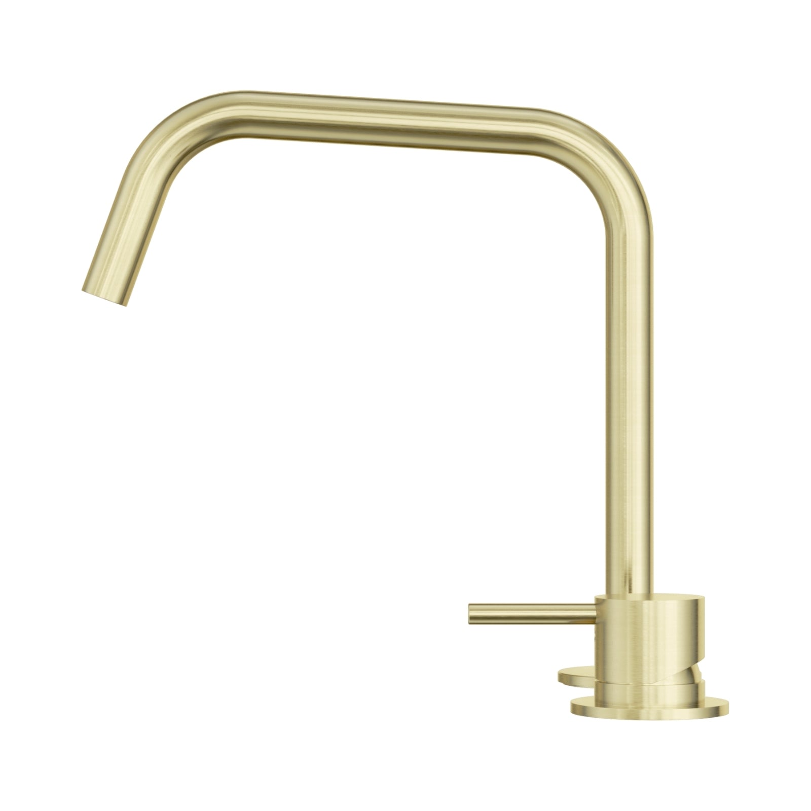 Side Nero Mecca Hob Bath/Kitchen Mixer Set Edge Spout II Brushed Gold NR221901MBG - The Blue Space