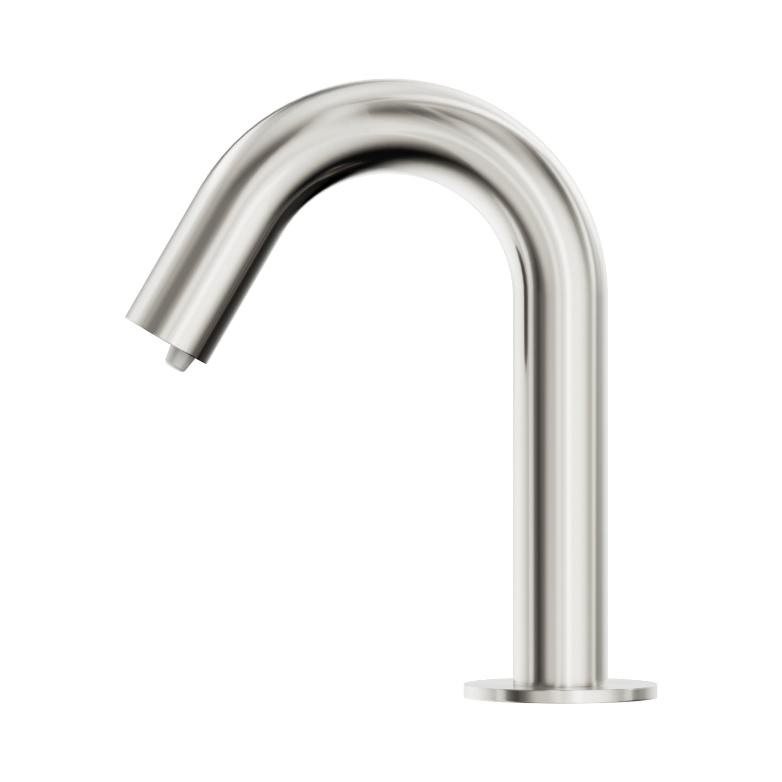 Side Nero Mecca Hob Mounted Sensor Soap Dispenser Brushed Nickel NR407BN - The Blue Space