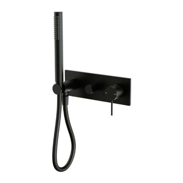 Nero Mecca Shower Mixer Divertor System Matte Black NR221912EMB - The Blue Space