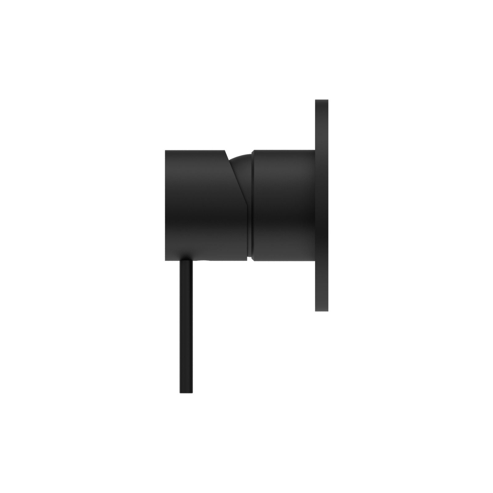 Side Nero Mecca Shower Mixer Matte Black NR221911MB - The Blue Space
