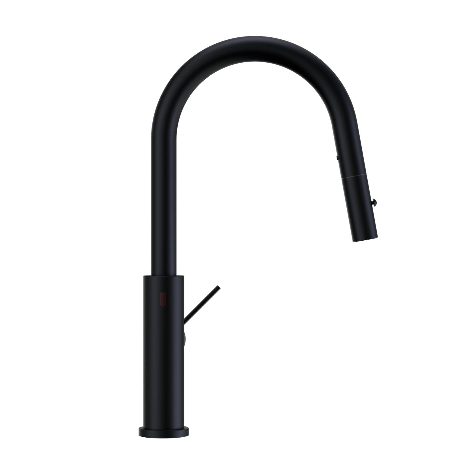 Side Nero Mecca Smart Sensor Pull Out Kitchen Mixer Matte Black NR221908AMB - The Blue Space
