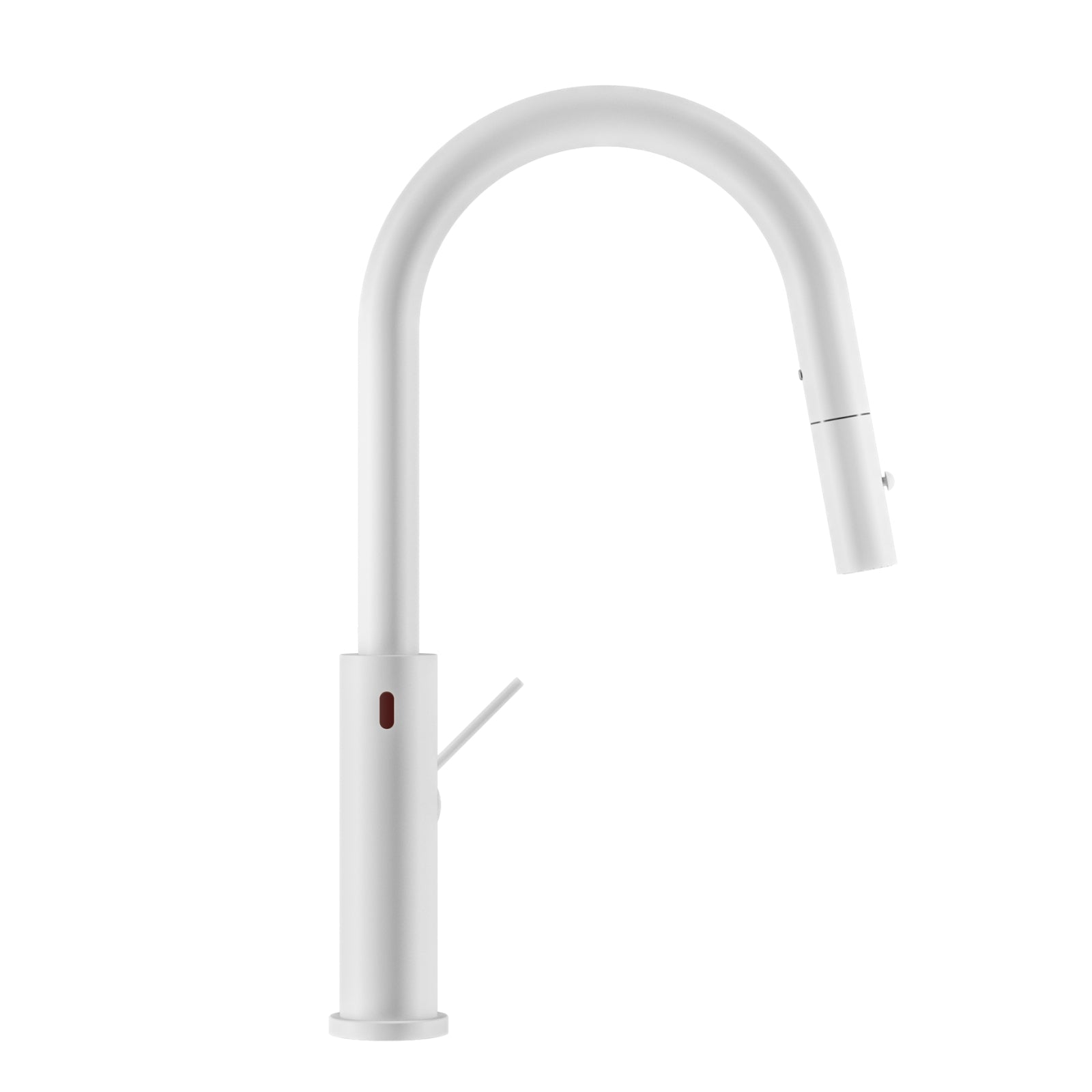 Nero Mecca Smart Sensor Pull Out Kitchen Mixer Matte white NR221908AMW - The Blue Space