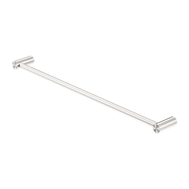 Nero New Mecca Single Towel Rail 600mm Brushed Nickel NR2324BN - The Blue Space