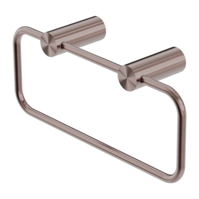 Nero New Mecca Towel Ring Brushed Bronze NR2380ABZ - The Blue Space