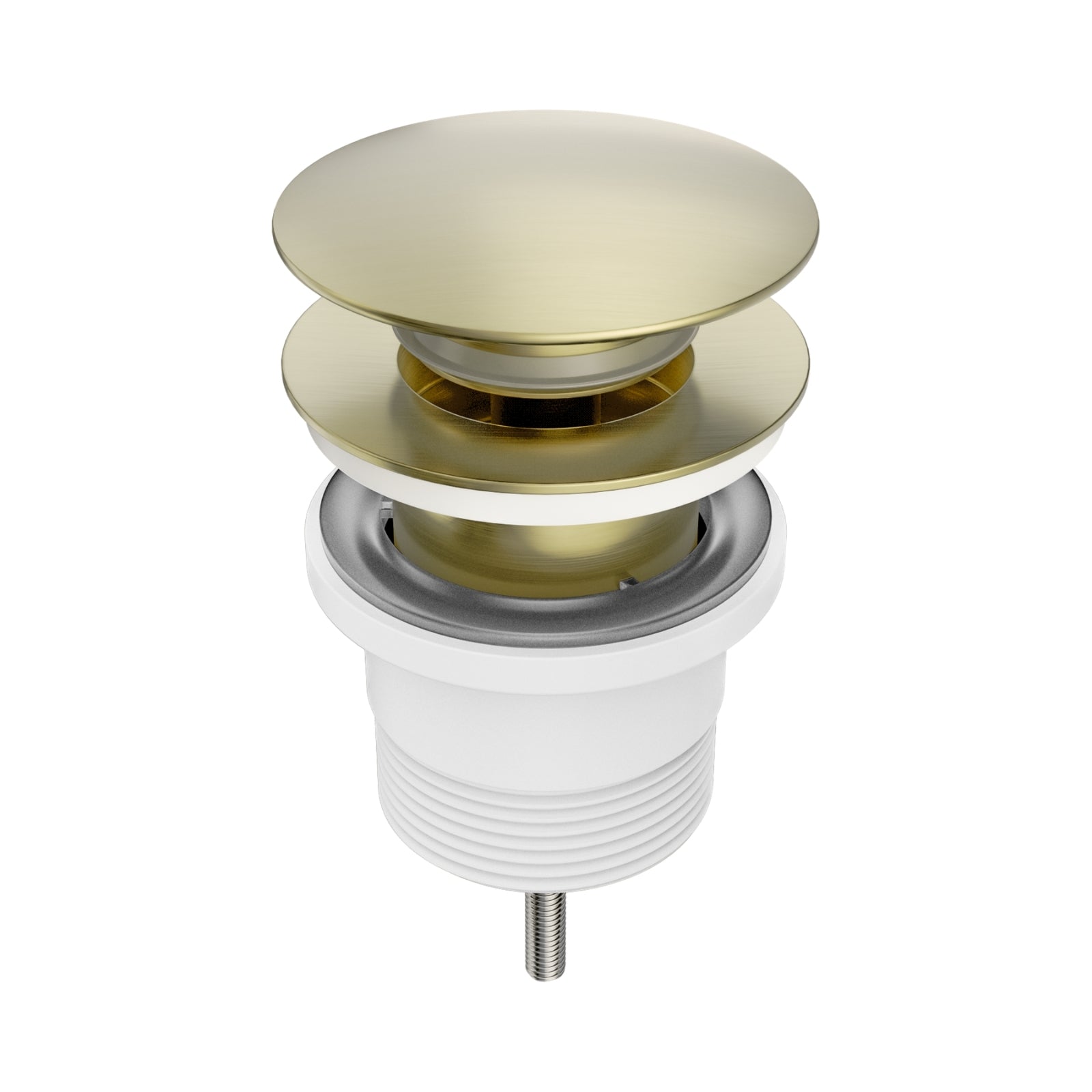 Nero Project Pop Up Waste Brushed Gold NRA711BG - The Blue Space