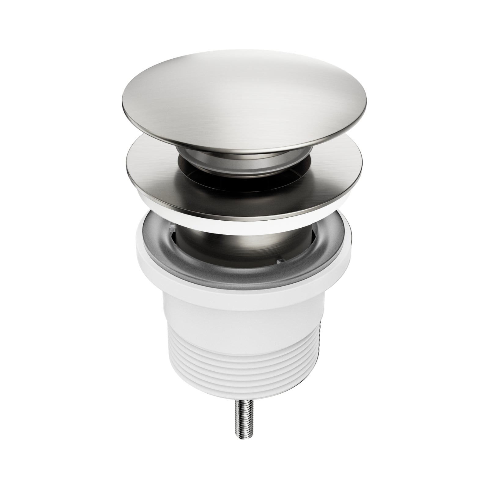 Nero Project Pop Up Waste Brushed Nickel NRA711BN - The Blue Space