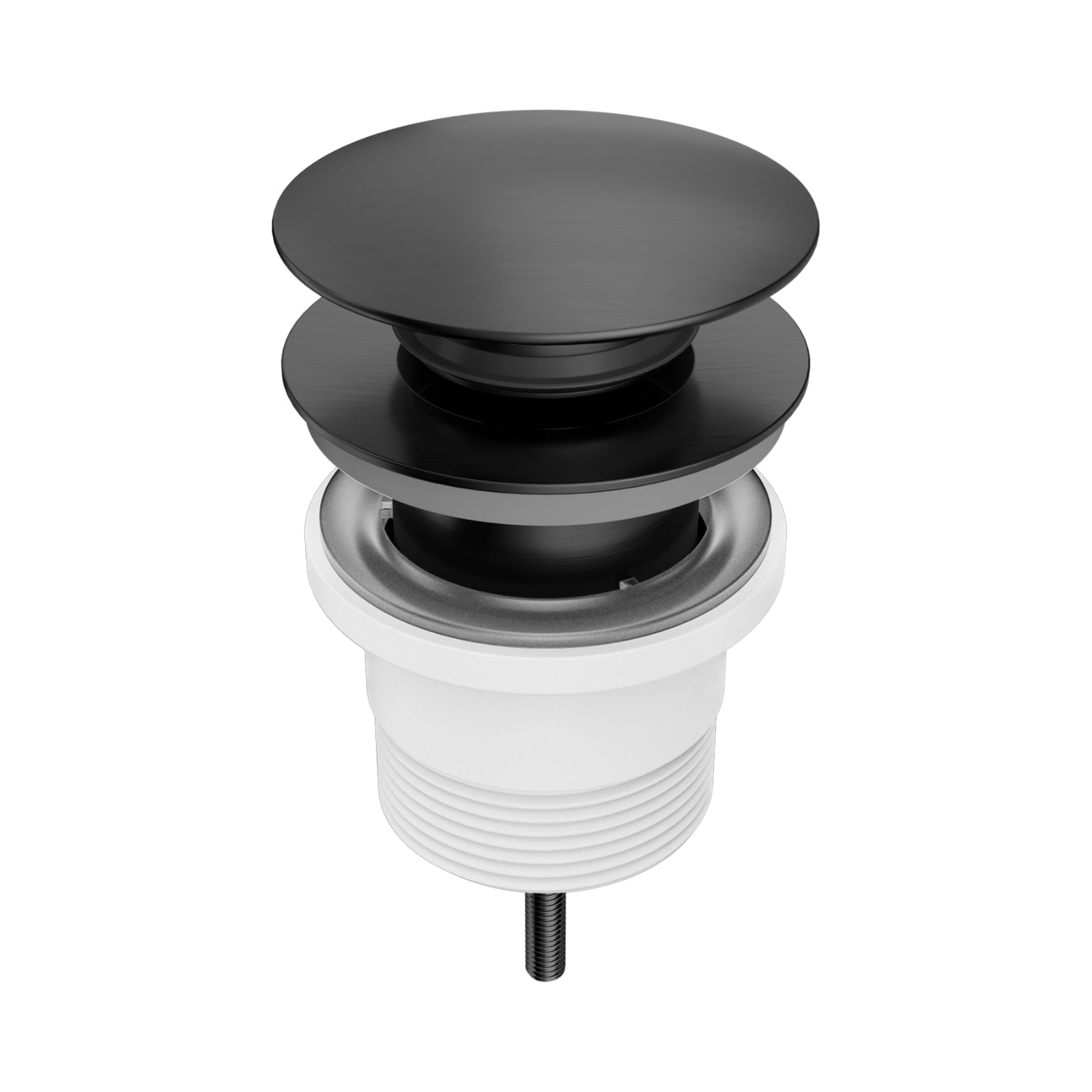 Nero Project Pop Up Waste Gun Metal NRA711GM - The Blue Space