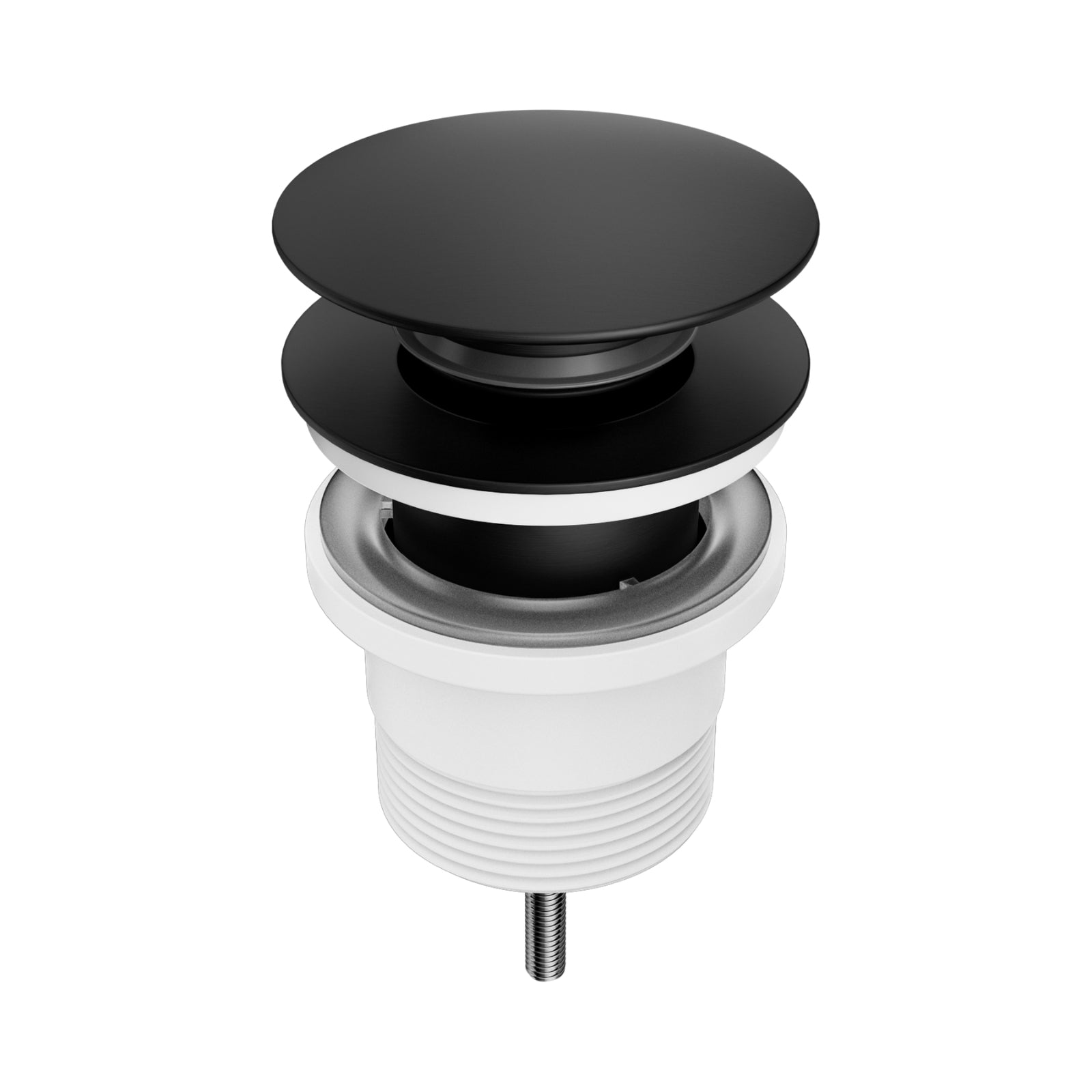 Nero Project Pop Up Waste Matte Black NRA711MB - The Blue Space