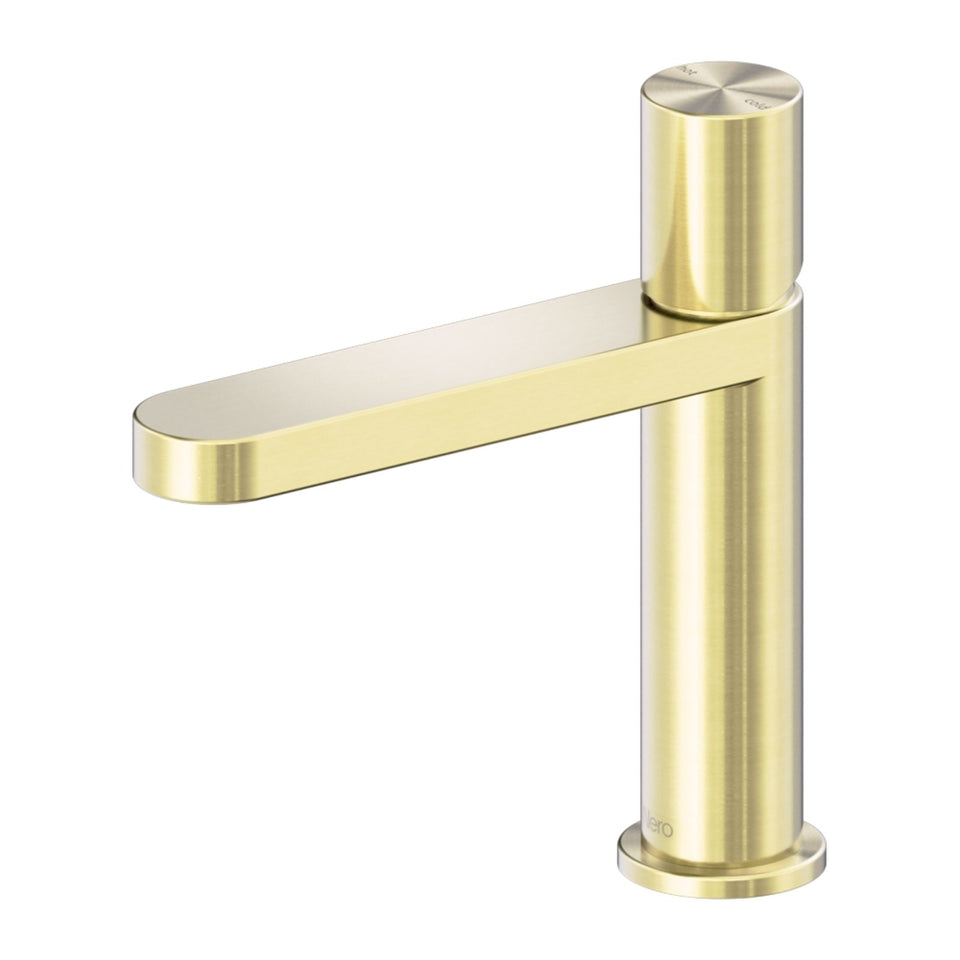 Nero Pure SS316L Basin Mixer Brushed Gold