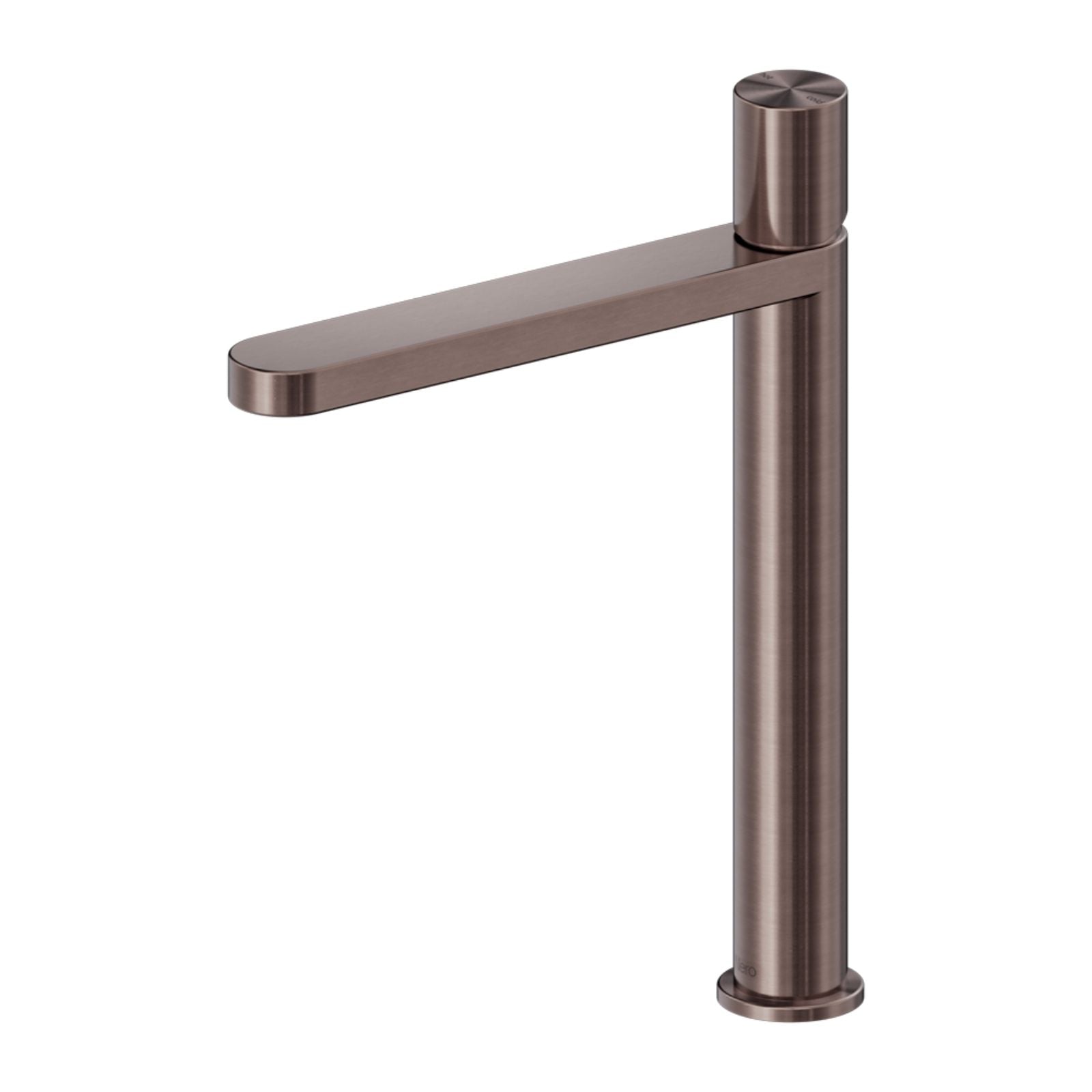 Nero Pure SS316L Tall Basin Mixer Brushed Bronze NR172201ABZ - The Blue Space