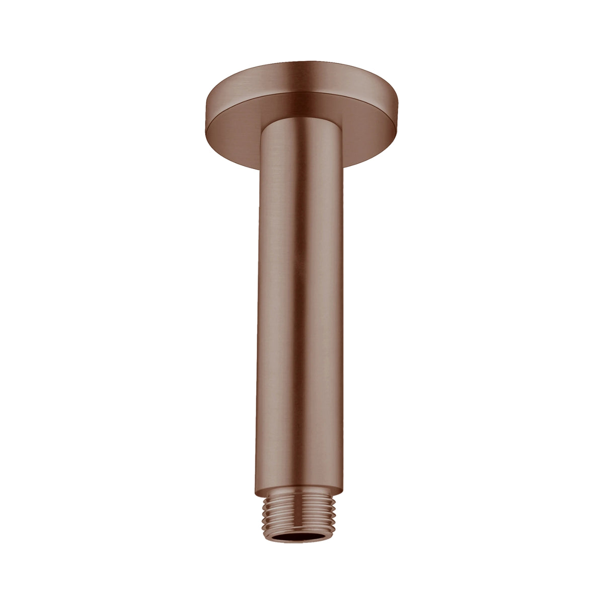 Nero Round Ceiling Arm 150mm Length Brushed Bronze NR503150BZ - The Blue Space