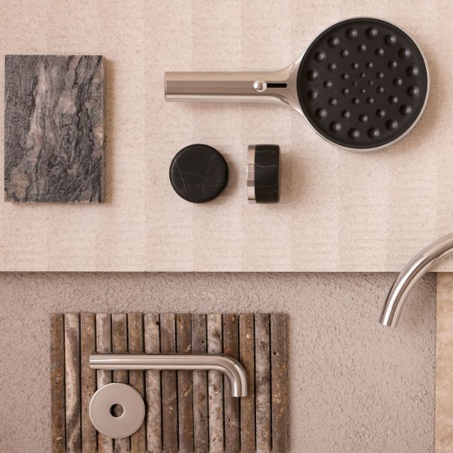 Nero Serenity Hand Shower Brushed Nickel 24D003BN - The Blue Space