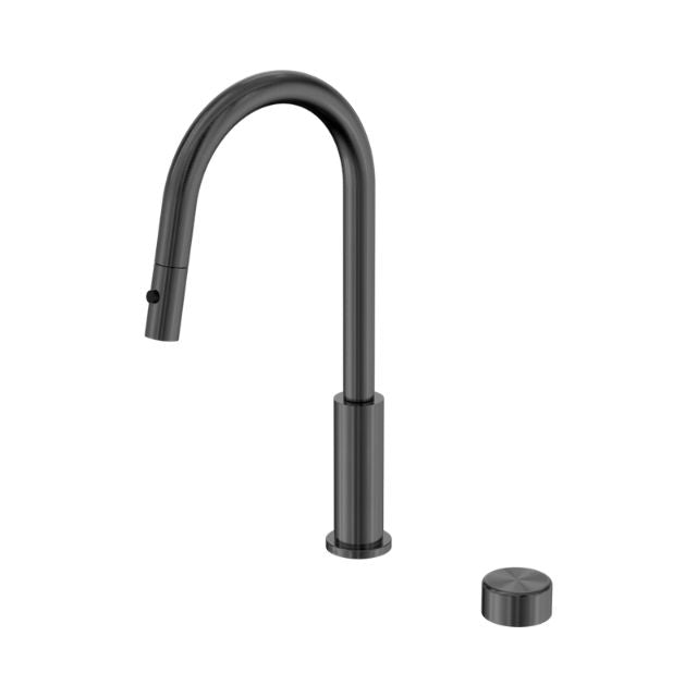 Nero Serenity Progressive Pull Out Kitchen Set With Metal Handle Gun Metal 24E060GM - The Blue Space