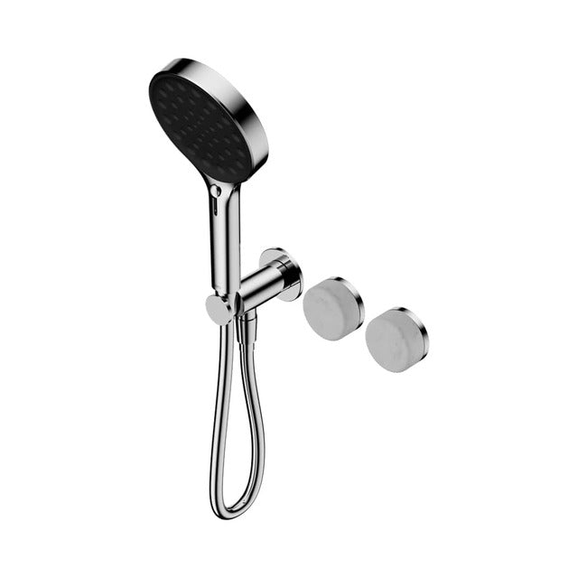 Nero Serenity Progressive Shower System With Carrara Handle And Nero Serenity Hand Shower Chrome 24E025CH - The Blue Space