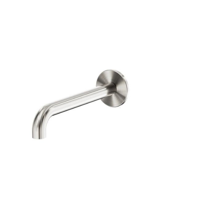 Nero Serenity Wall Basin/Bath Spout 160mm Brushed Nickel 24C011BN - The Blue Space