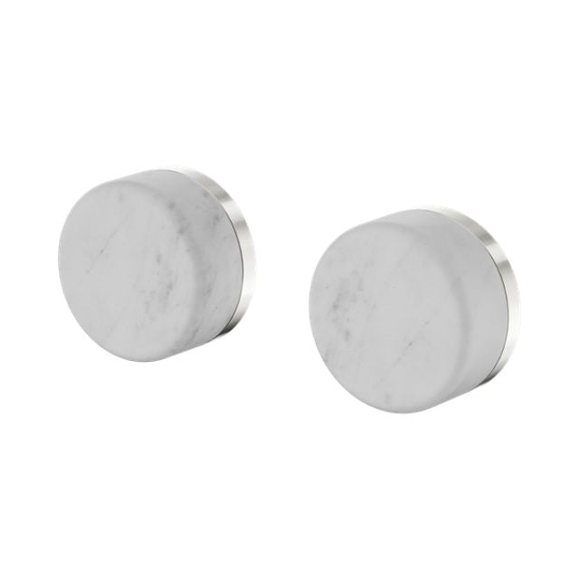 Nero Serenity Wall Top Assembly With Carrara Handle Brushed Nickel 24D005BN - The Blue Space