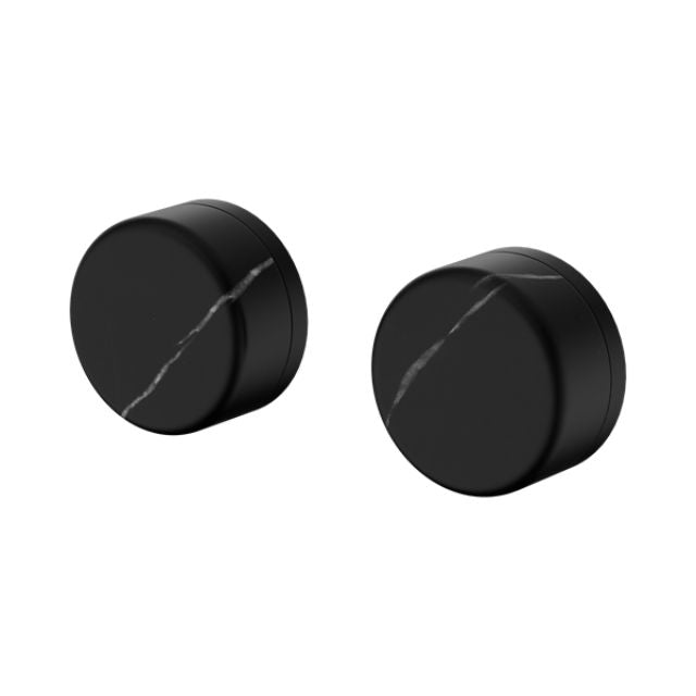 Nero Serenity Wall Top Assembly With Marquina Black Handle Matte Black 24D116MB - The Blue Space