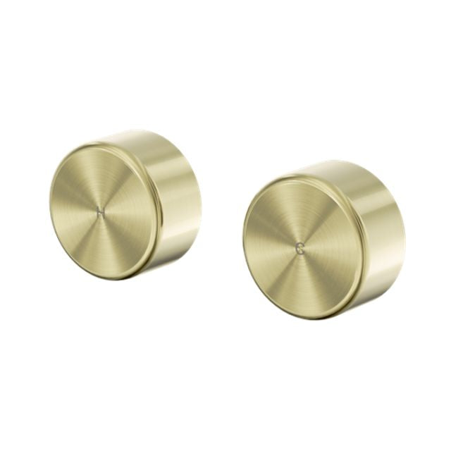 Nero Serenity Wall Top Assembly With Metal Handle Brushed Gold 24D010BG - The Blue Space