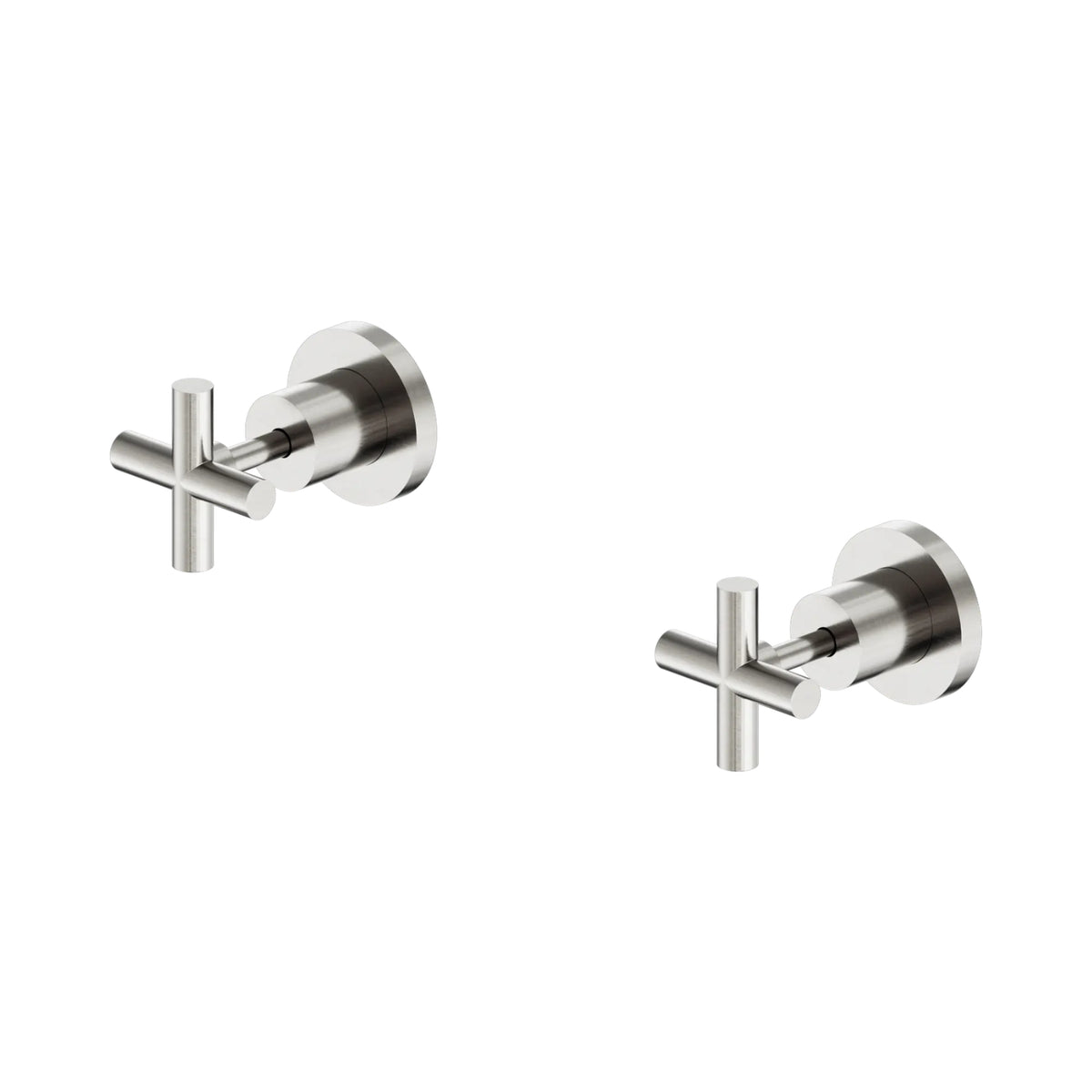 Nero X Plus Wall Top Assemblies Brushed Nickel NR201609BN - The Blue Space