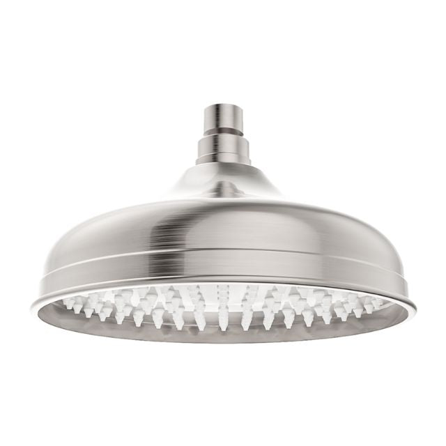 Nero York 200mm Shower Head Brushed Nickel