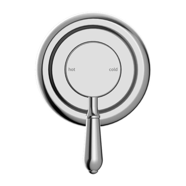 Buy Online Nero York Shower Mixer With Metal Lever Chrome NR69210902CH - The Blue Space