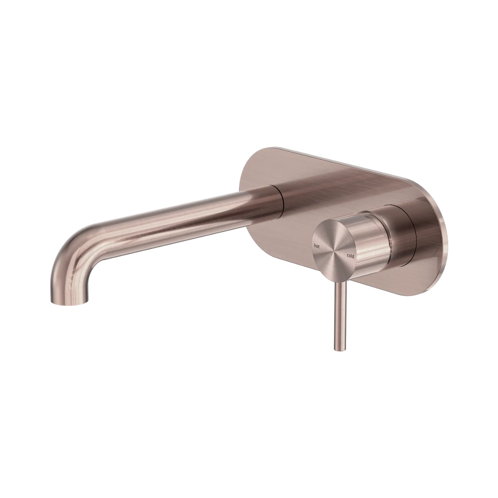 Nero Zen SS316L Wall Basin/Bath Mixer 185mm Spout Brushed Bronze NR162210A185BZ_KIT - The Blue Space