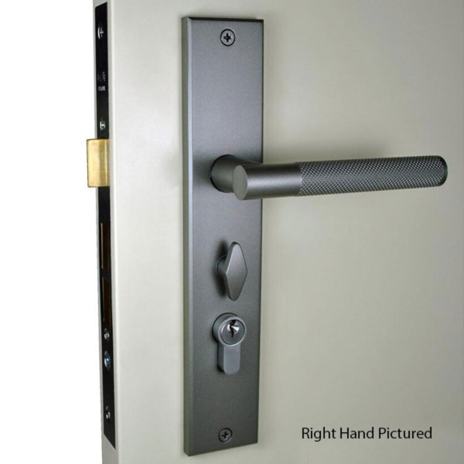 Nidus Knurled Oz Lock Gunmetal Right Hand CMS-DOMK-OR-GMG-SET - The Blue Space