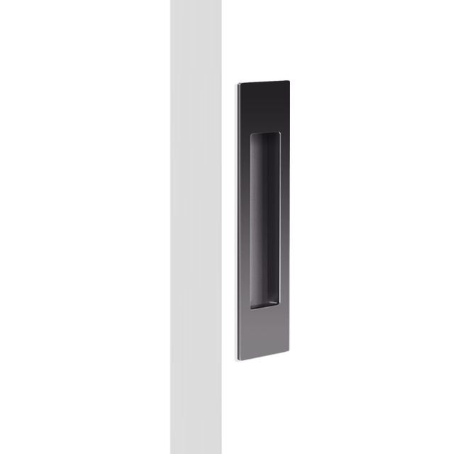 Nidus Mardeco rectangular flush pull (each) Matte Black