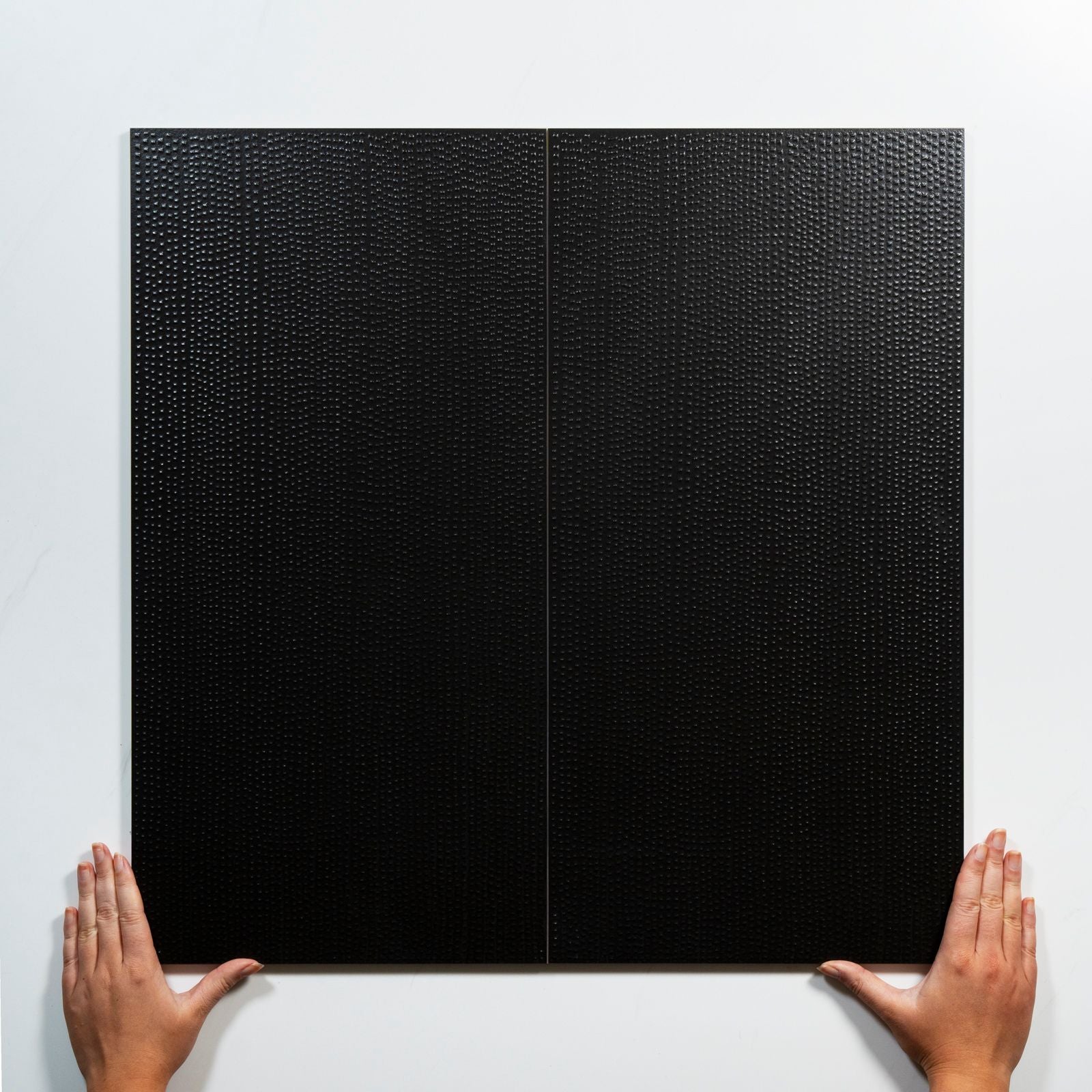 Pattern Lay With Hand Olivia Charcoal Decor Tile 300 x 600mm MATLEM2 - The Blue Space