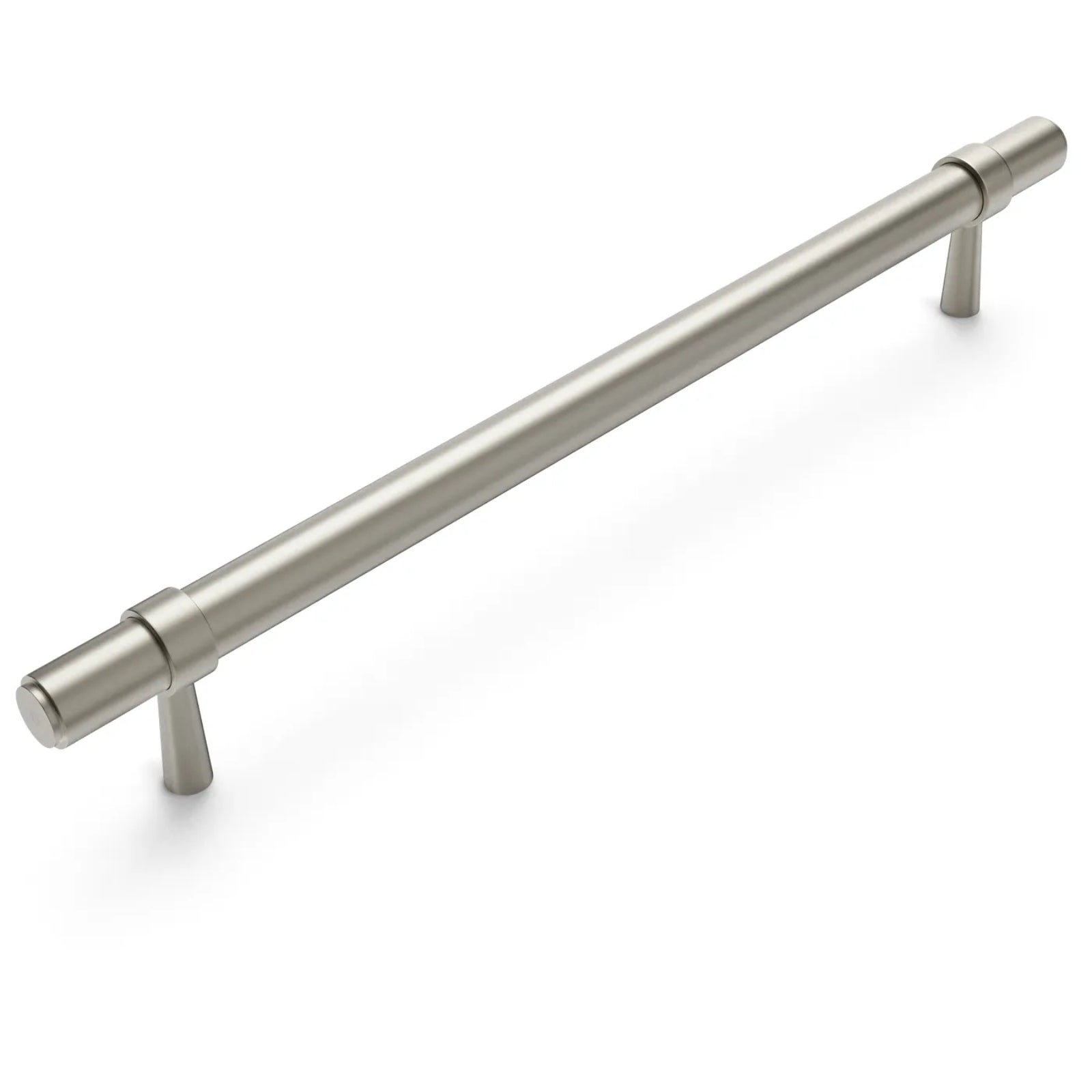 Side View Otti Astor 240mm Pull Handle Brushed Nickel ASHDL192-BN - The Blue Space