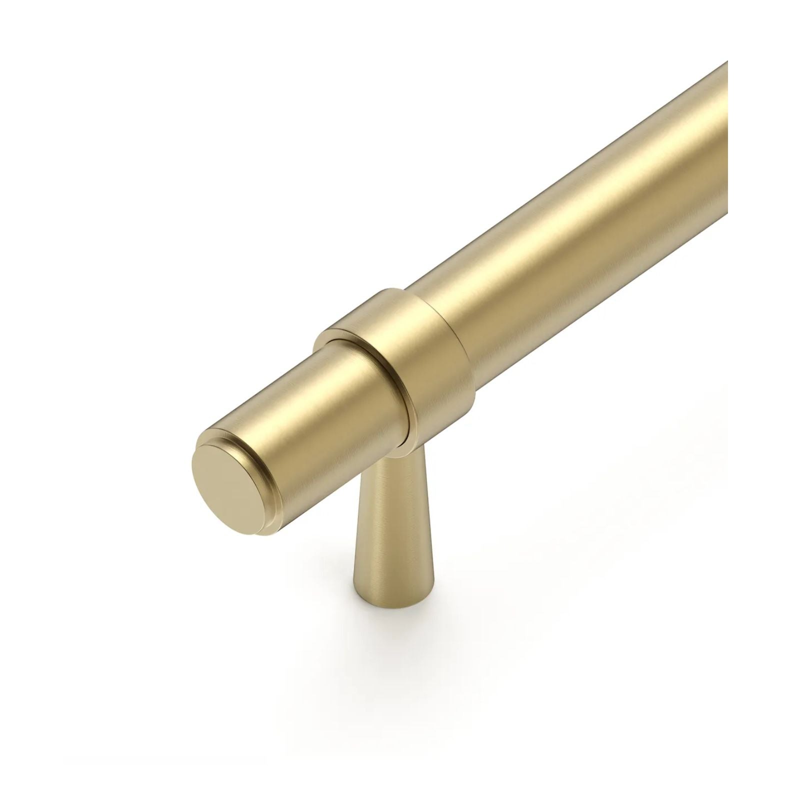 Look Otti Astor Pull Handle 168mm Brushed Brass ASHDL128-BB - The Blue Space