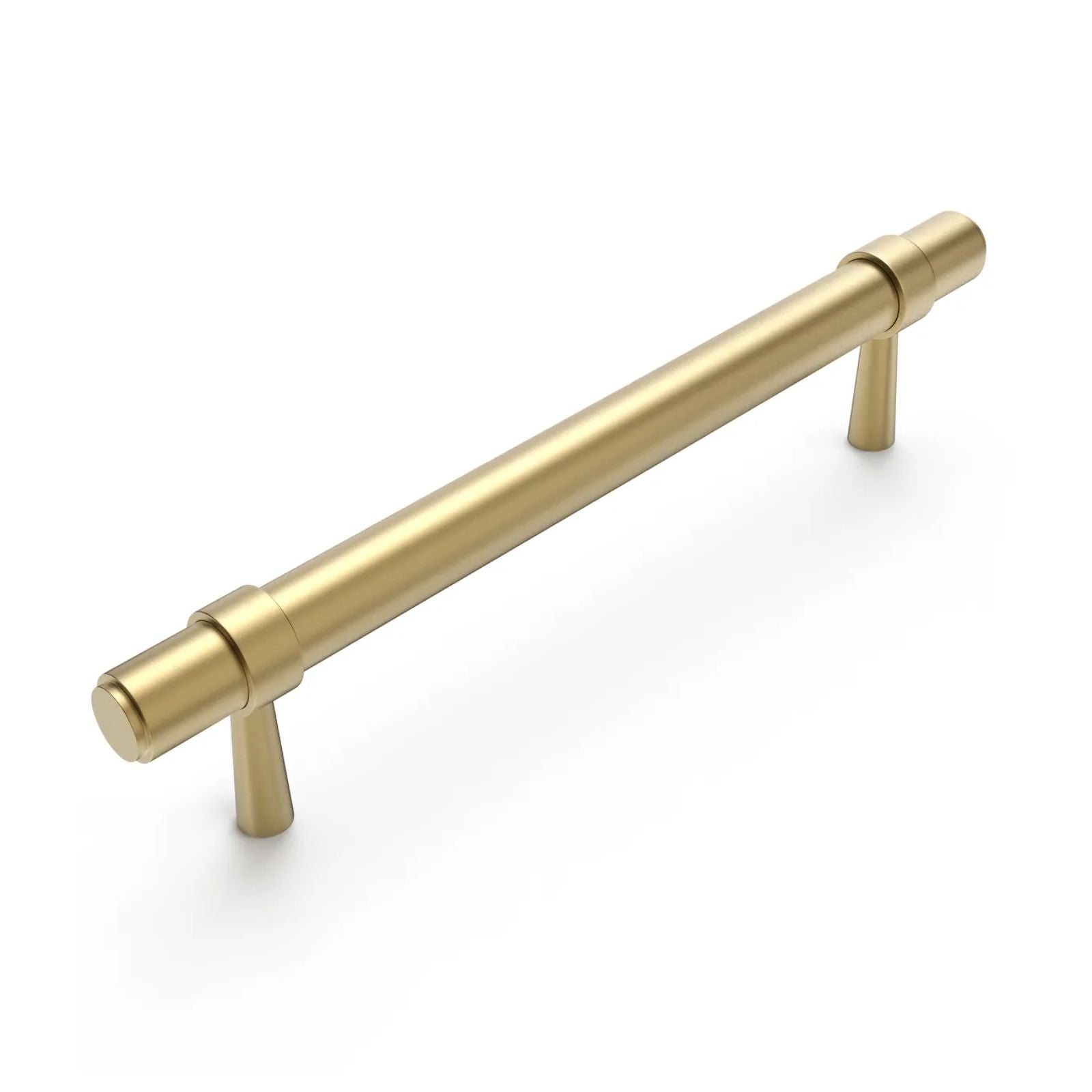 Side Otti Astor Pull Handle 168mm Brushed Brass ASHDL128-BB - The Blue Space