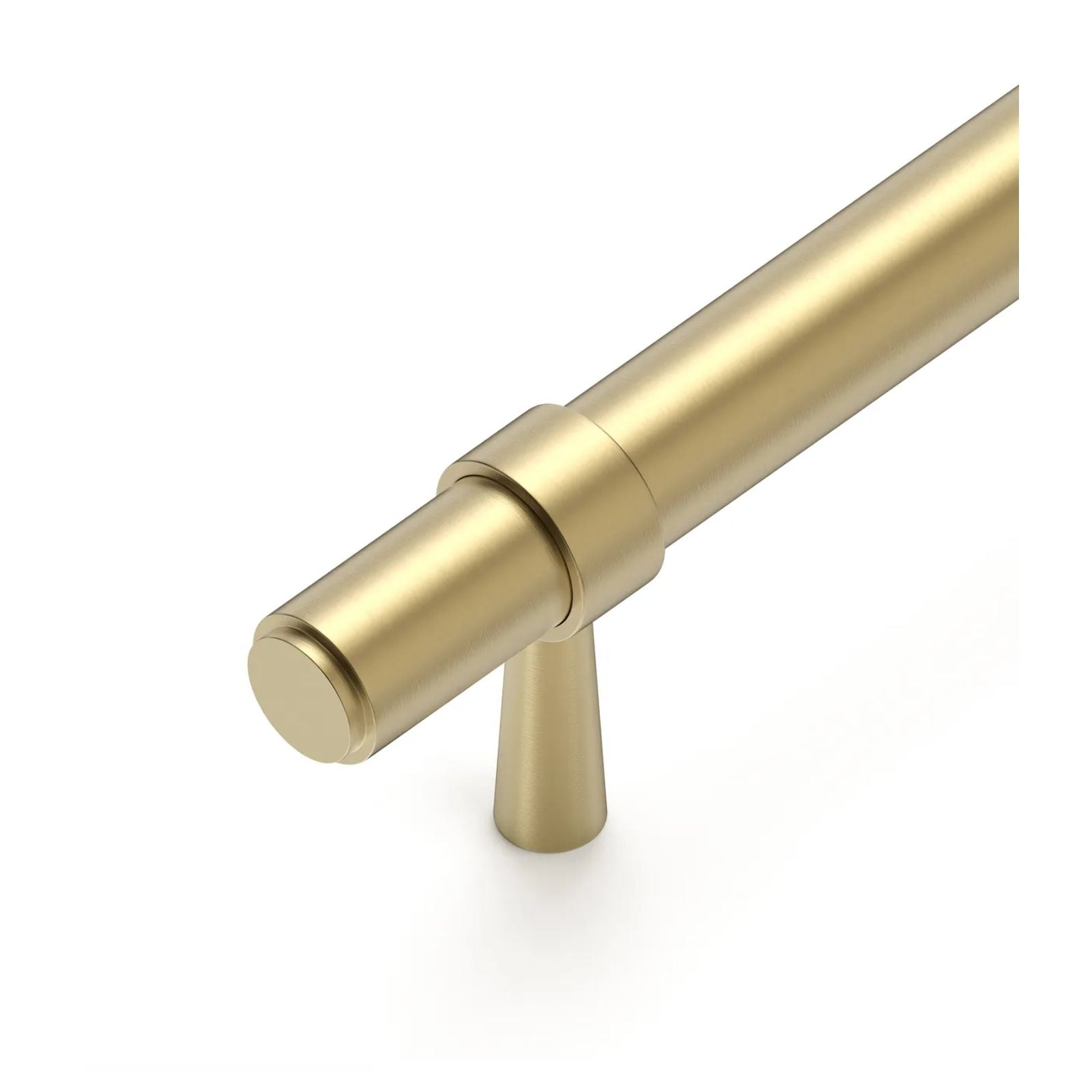 Look Otti Astor Pull Handle 210mm Brushed Brass ASHDL160-BB - The Blue Space