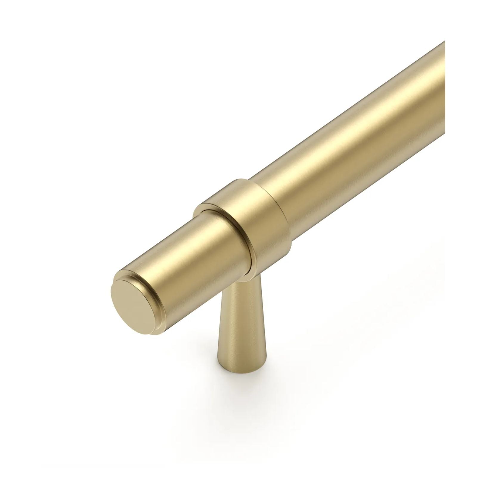 Look Otti Astor Pull Handle 270mm Brushed Brass ASHDL224-BB - The Blue Space