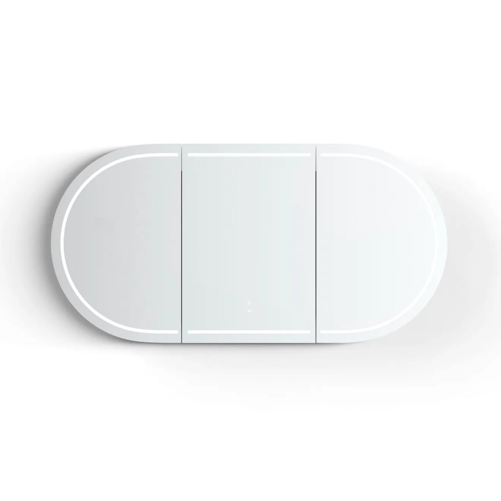 Otti Bondi LED Shaving Cabinet Premium Edition - Woodland Oak LED-BOSV1890WL-VP - The Blue Space