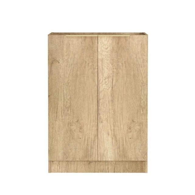 Otti Byron 1715mm Laundry Set C - Natural Oak Include Double Door Floor Standing Cabinet | The Blue Space