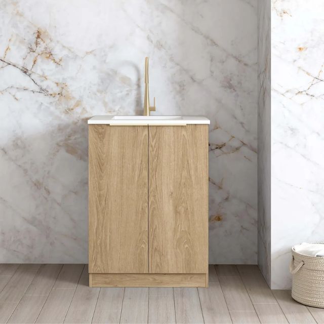 Otti Byron Natural Oak 650mm Mini Laundry | The Blue Space