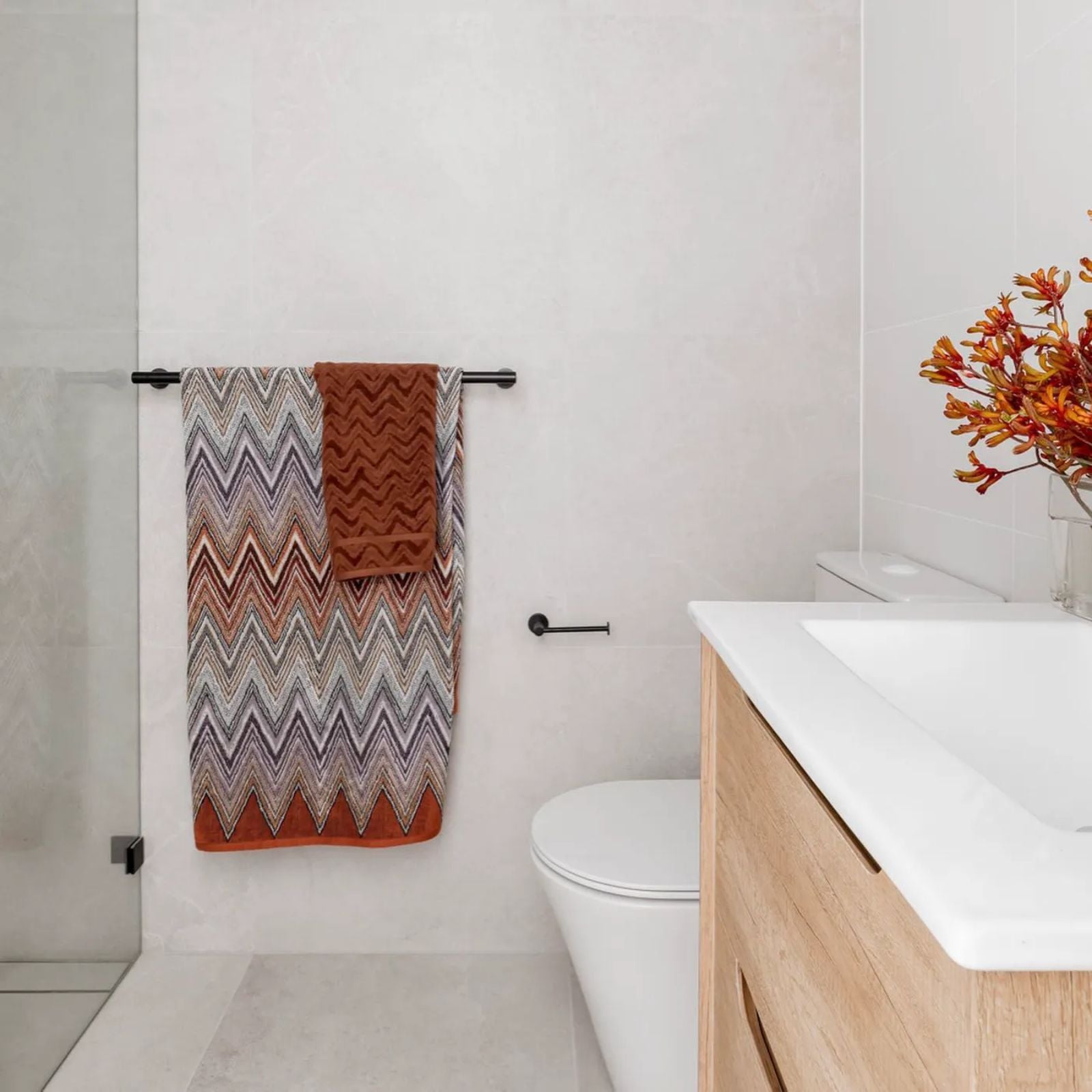 Otti Byron Wall Hung Vanity With Slimline Top BY600NCT-KIT - The Blue Space